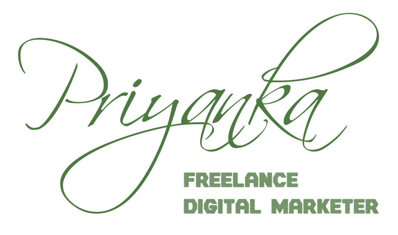 Logo Priyanka - Freelance Digital Marketer